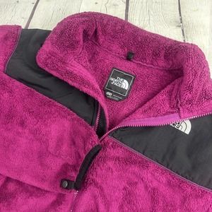 The North Face Purple/Black Furry Osito‎ Jacket Size Girls XL
